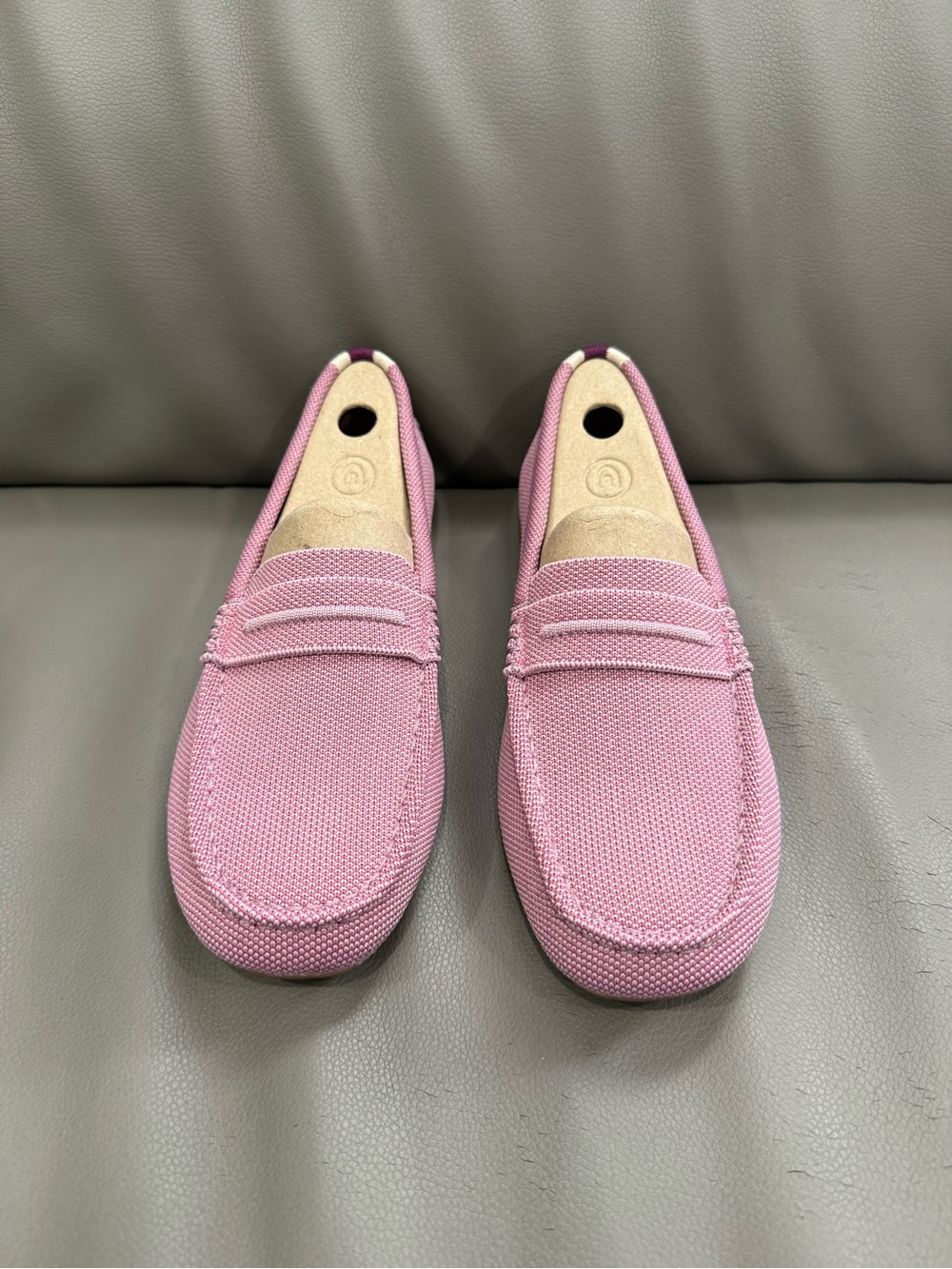 Rothy’s The Driver Slip On Shoes Driving Moccasin Desert Rose Woman Size 8 - Picture 3 of 5